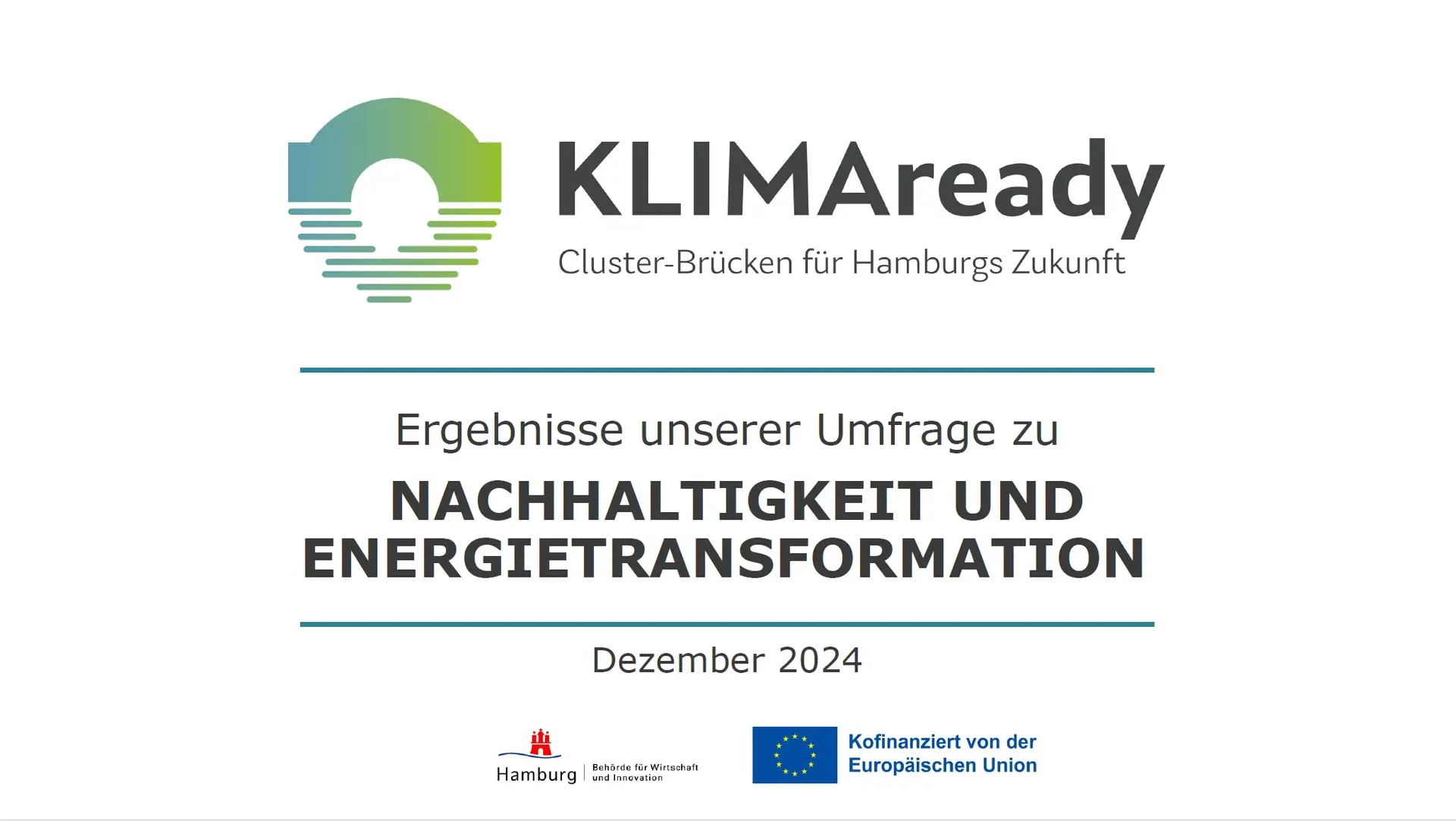 KLIMAready survey visual